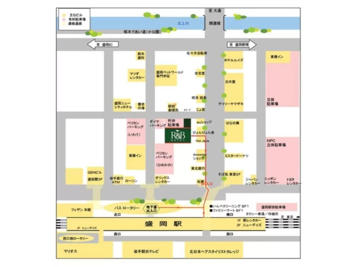 R&B Hotel Morioka Ekimae - Vacation Stay 38794V Exterior photo
